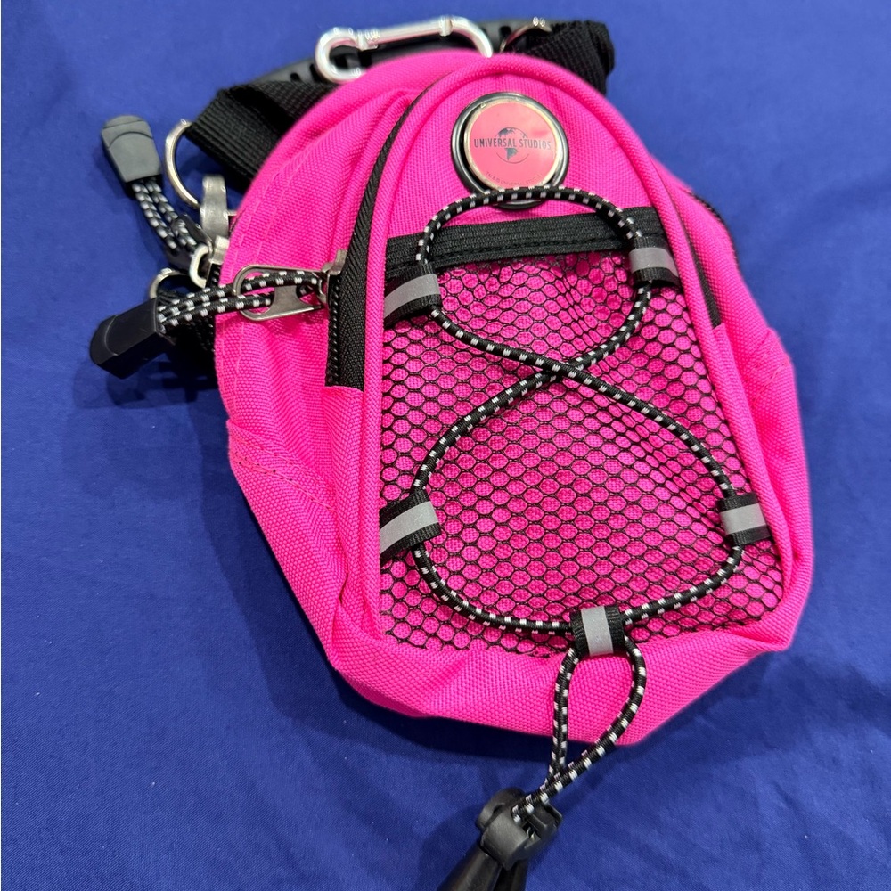 NEW Universal Studios Pink Mini Bag with Mesh Pocket